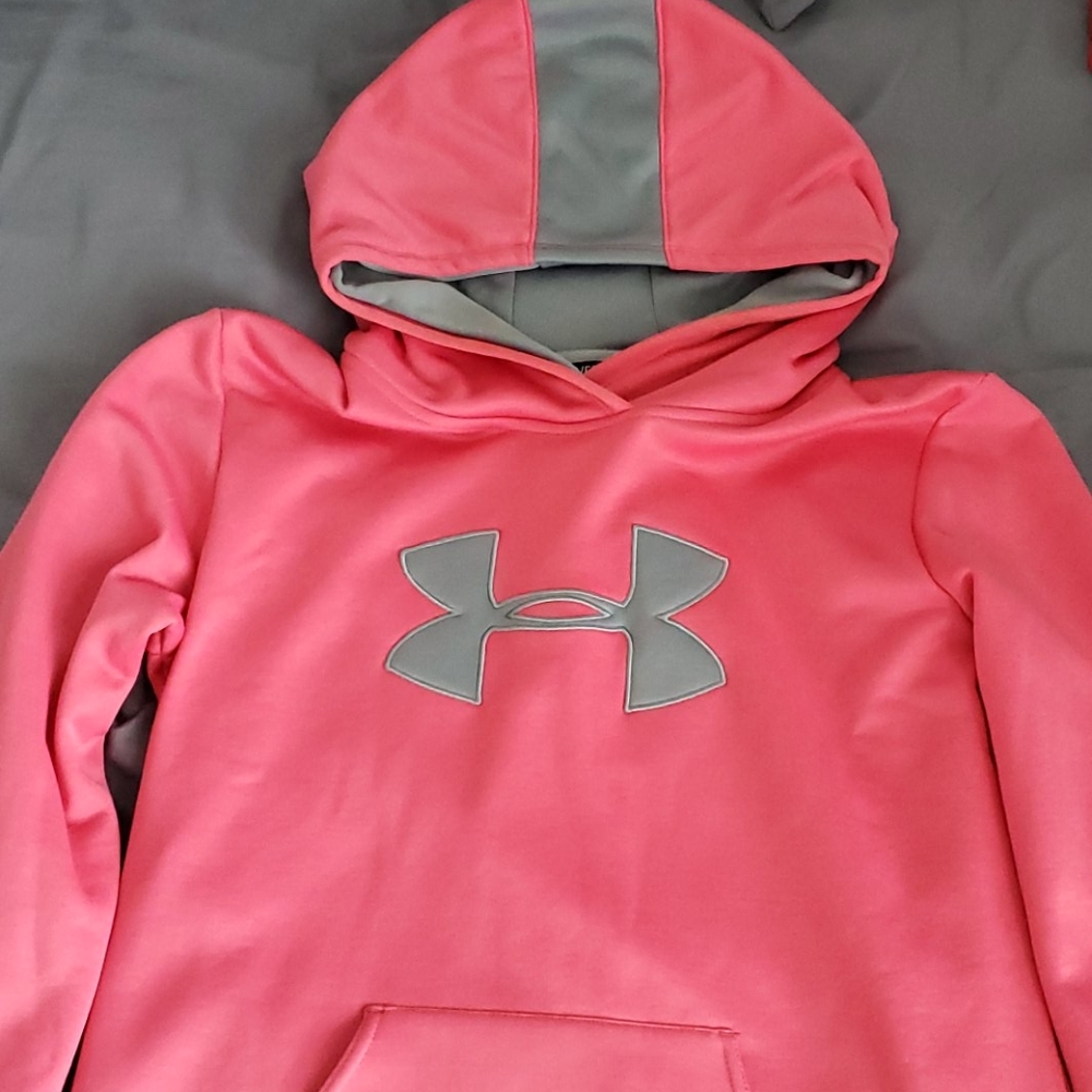 Pink Under Armour Hoodie